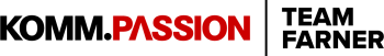 komm.passion | Team Farner - Logo