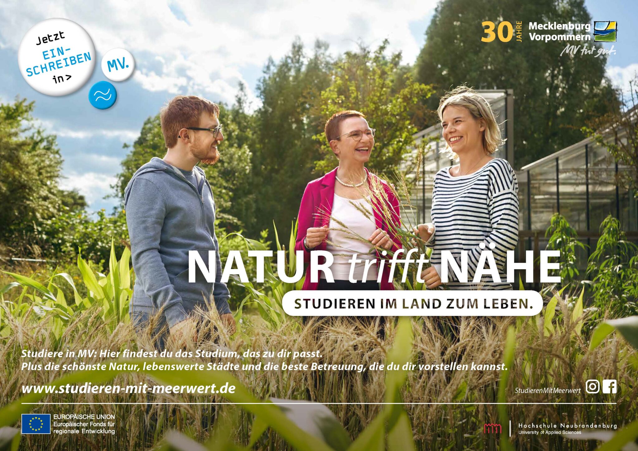 Plakatkampagne wirbt für Studium in MV | GPRA e.V.
