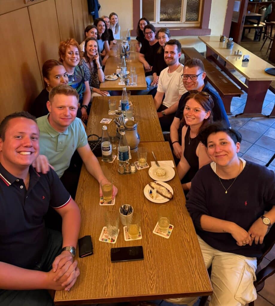 Foto vom das jährliche Sommertreffen der GPRA Young Professionals